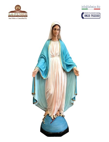 Madonna Miracolosa da cm.70 - MIR214-70.  -  MIR214-70