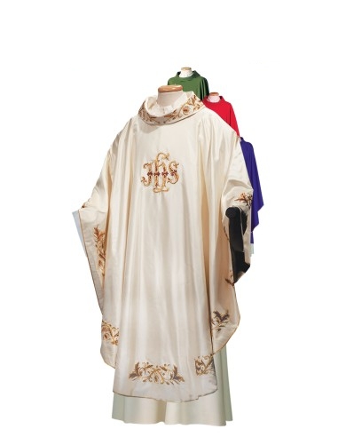 Casulla bordada a mano - CAS611
