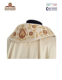 Casulla bordada a mano - CAS611 2