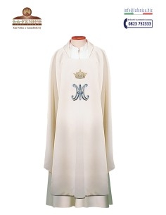 Chasuble mariale brodée - CAS4127