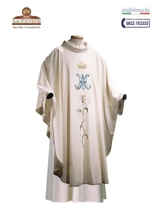 Casulla Mariana Bordada - CAS4125.