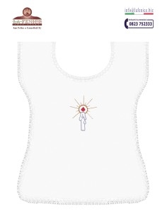 Embroidered baptismal shirt - CB