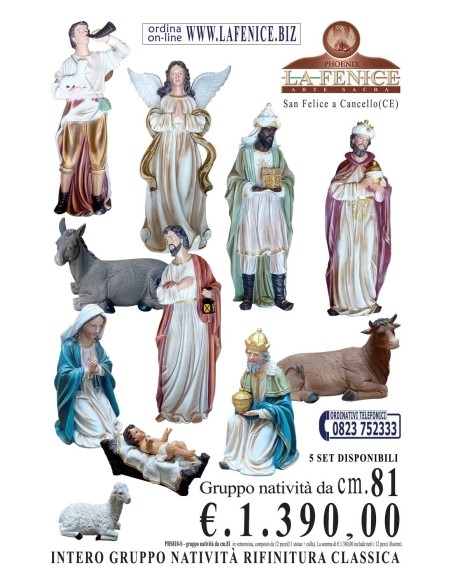 Gruppo natività da cm.81 - PRS810-S