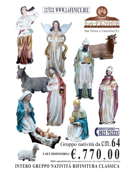 Nativity group 64 cm - PRS640-S