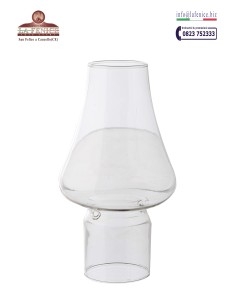 Vaso cortavientos para vela falsa 8 cm - ANT188