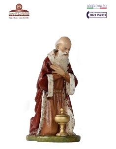 Re Magio in ginocchio per natività da cm.100 - PRS100...