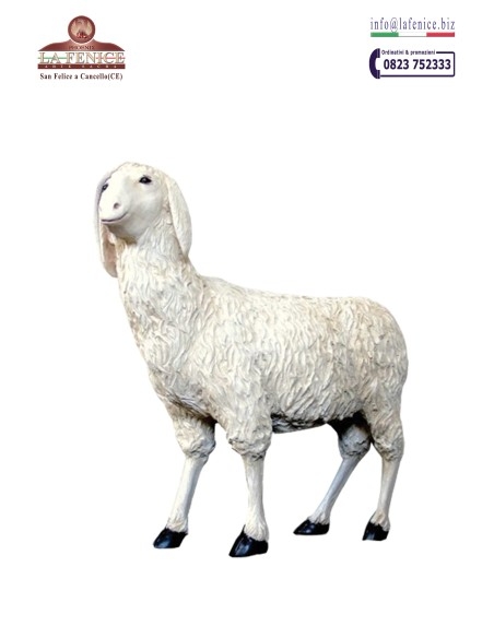 Standing sheep for nativity from 150 cm to 170 cm - PRS160 Sheep D