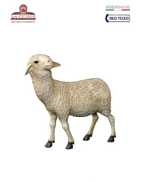 Standing sheep for nativity scene from 90cm to 110cm - PRS100 Sheep A