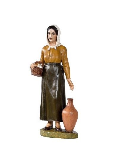 Mujer con ánfora de belén de 100 cm - PRS100...