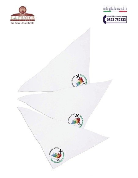 Foulard con logo GIUBILEO JUBILAEUM A.D.MMXXV - FLD-JUB105
