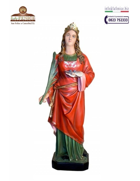 Santa Lucia vergine e martire  da cm.110 - LCA322