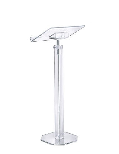 Atril alto regulable de plexiglás - LEA1225