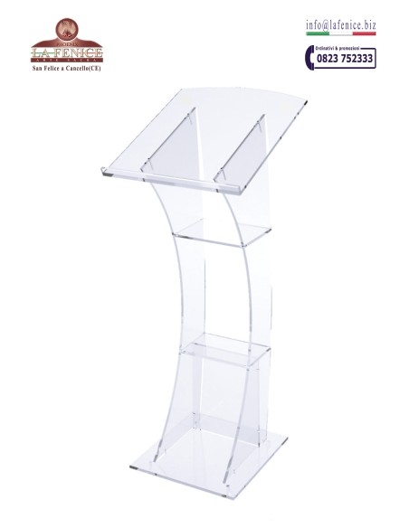 Lectern made in plexiglass - LEA1226