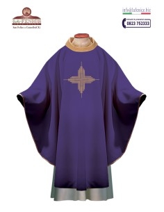 CAS333-ORO - Embroidered Chasuble.  -  CAS333-ORO 2