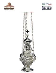 Silver thurible and boat - TRB390