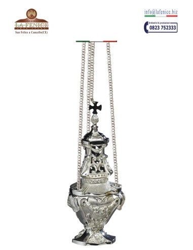Silver thurible and boat - TRB390
