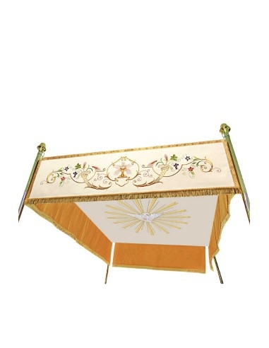 Baldacchino processionale ricamato CALICE - per...