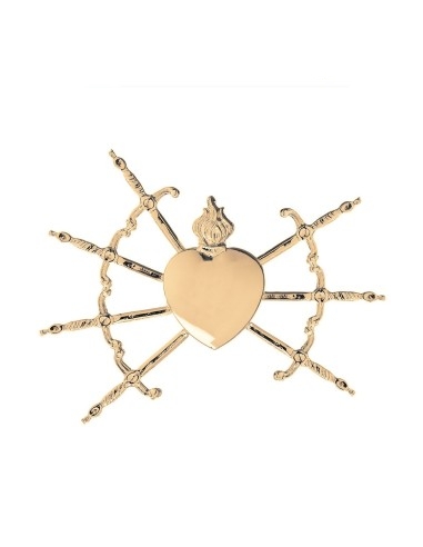 Cuore con 7 spade - CSP133