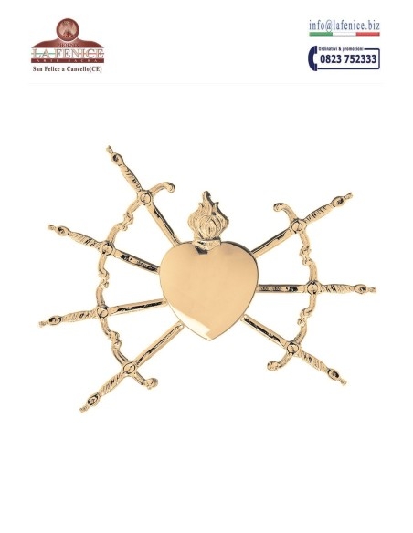 Heart with 7 swords - CSP133