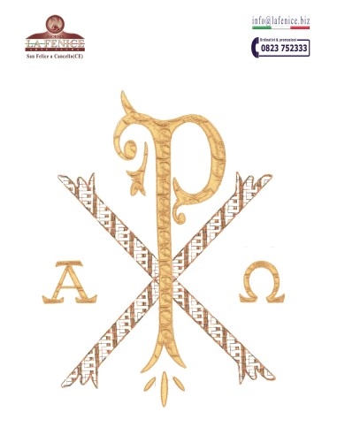 CAS21611 - Embroidered Chasuble.  -  CAS21611