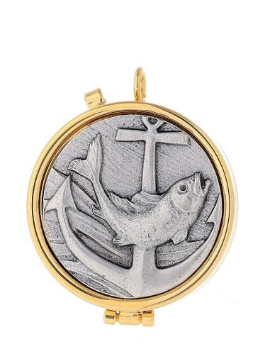 Custode à particules avec "Ichthýs", diamètre...