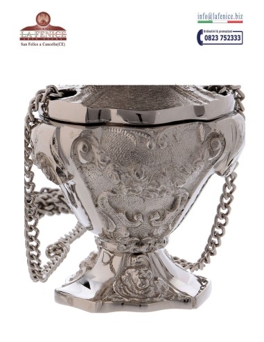 Silver thurible and boat - TRB390