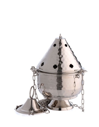 Silver finished thurible - TRB1820