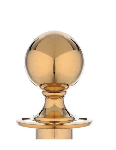 Gold plated brass pole - PNT715-ECO