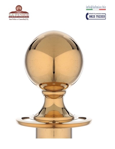 Gold plated brass pole - PNT715-ECO