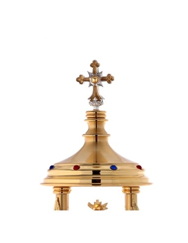 Custodia estilo Ambrosiano con "4 Evangelistas"...
