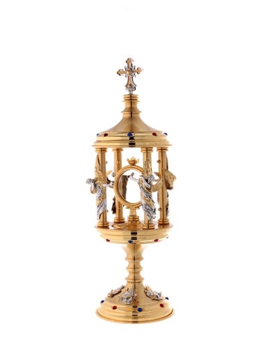 Custodia estilo Ambrosiano con "4 Evangelistas"...