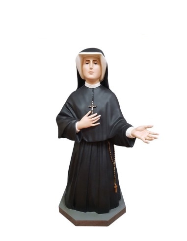 Saint Faustina Kowalska on her knees, higth90...