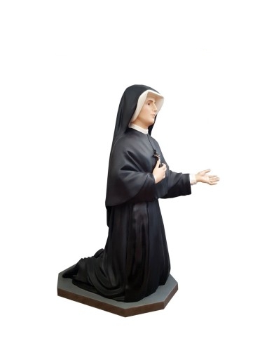 Saint Faustina Kowalska on her knees, higth90...