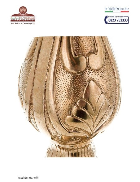 Brass altar and table candlestick - CND580