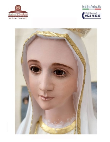 Vierge de Fatima pèlerine - LIGNE OR - FAT223-P