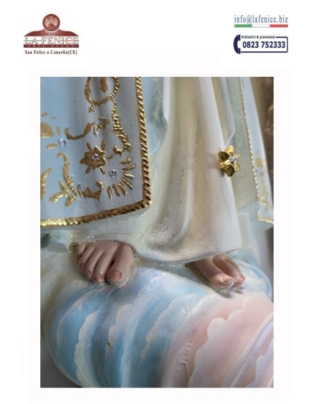 Nuestra Señora de Fátima, Virgen de la capilla - LINEA ORO - FAT223ORO