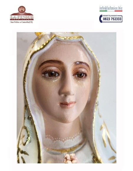 Our Lady of Fatima, lady of chapel - GOLD LINE - FAT223ORO