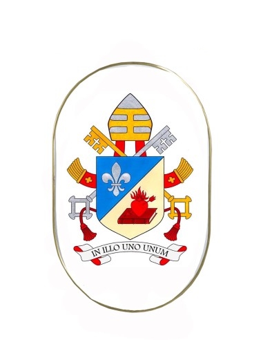 Scudo da parete del Papa LEONE XIV - SCUDO-LXIV