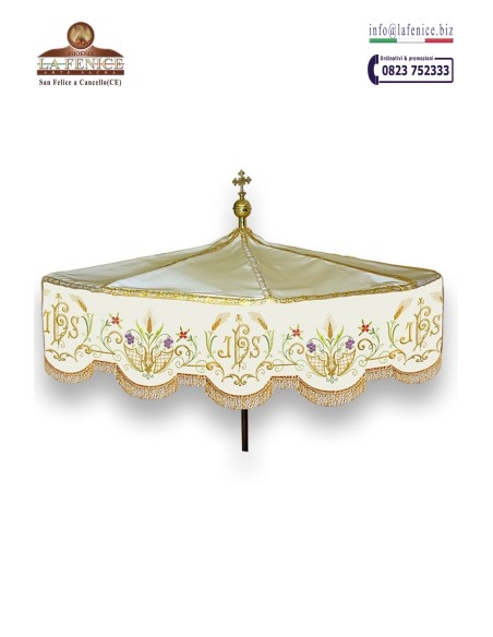 Embroidered processional umbrella - OMB3340