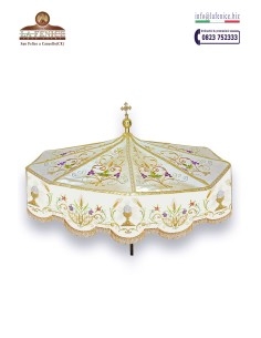 Embroidered processional umbrella - OMB3353