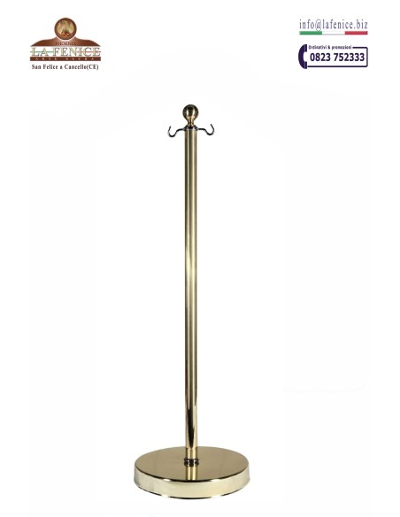 Gold plated brass pole - PNT715