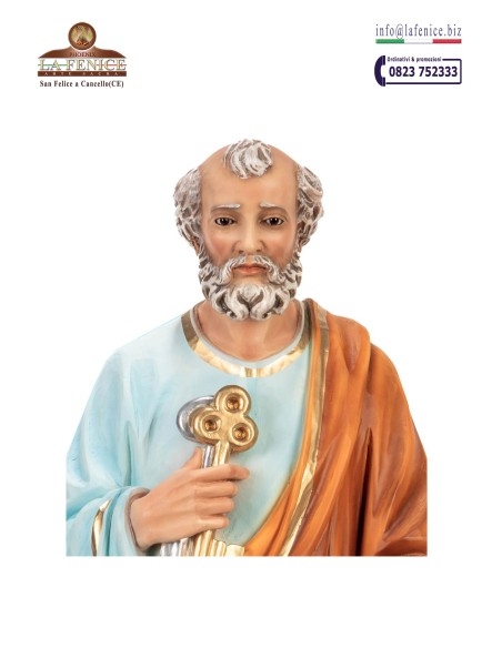 San Pietro apostolo da cm.60 - PTR154