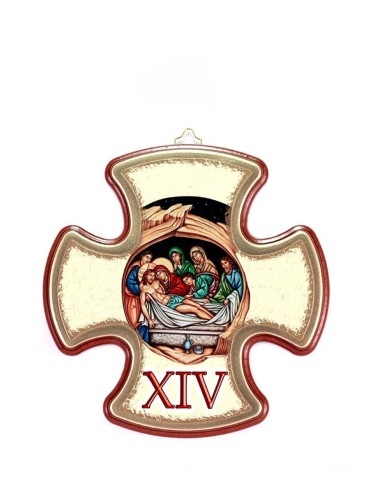 Via Crucis serigrafata - VCR252