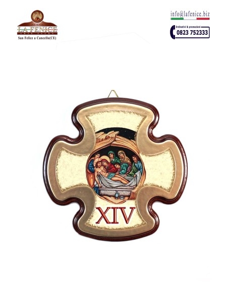 Via Crucis paintings serigraphed - VCR252