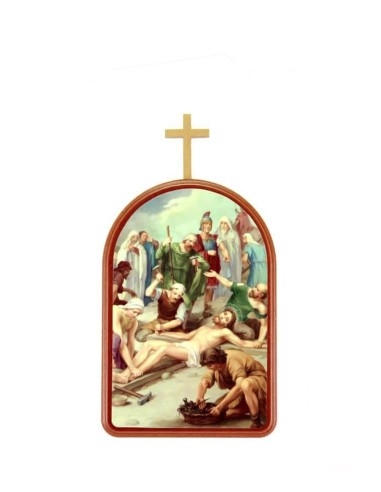 Via Crucis serigrafadas - VCR125
