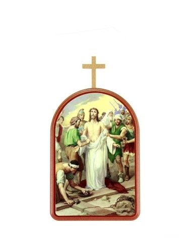 Via Crucis serigrafata - VCR125