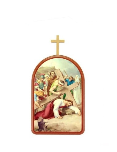 Via Crucis serigrafata - VCR125