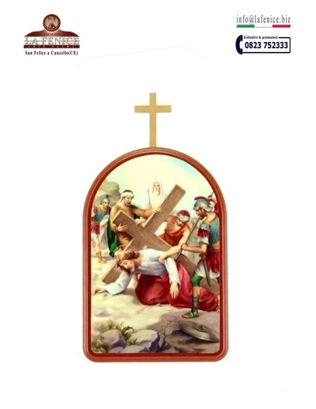 Via Crucis serigrafata - VCR125