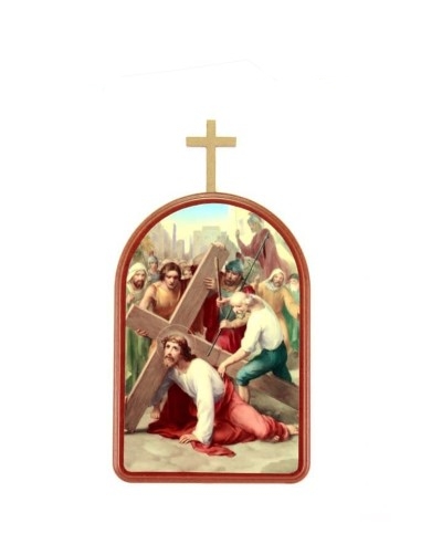 Via Crucis serigrafadas - VCR125