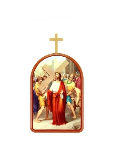 Via Crucis serigrafadas - VCR125